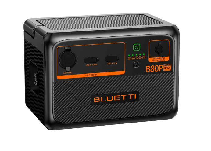 BLUETTI B80P Expansion Battery 806Wh LiFePO4 Portable Power Module