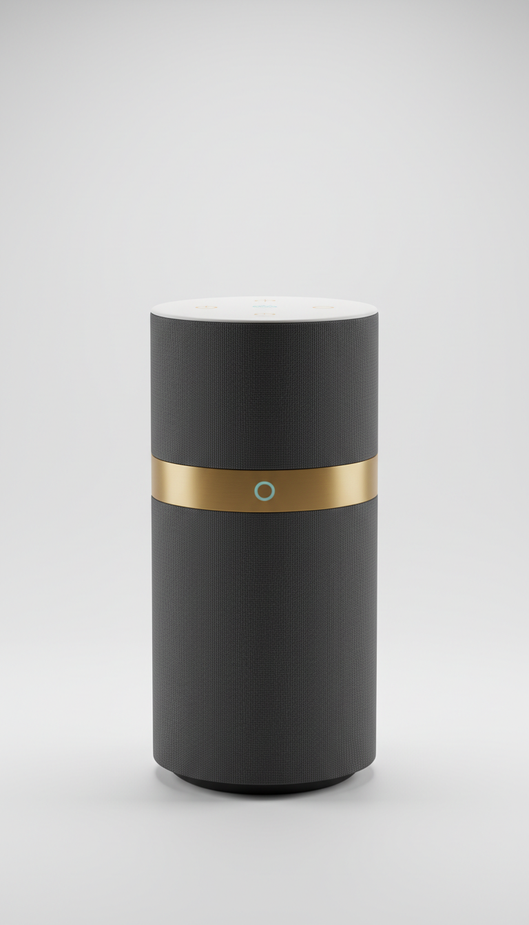 Smart Home Speaker With Adaptive Audio