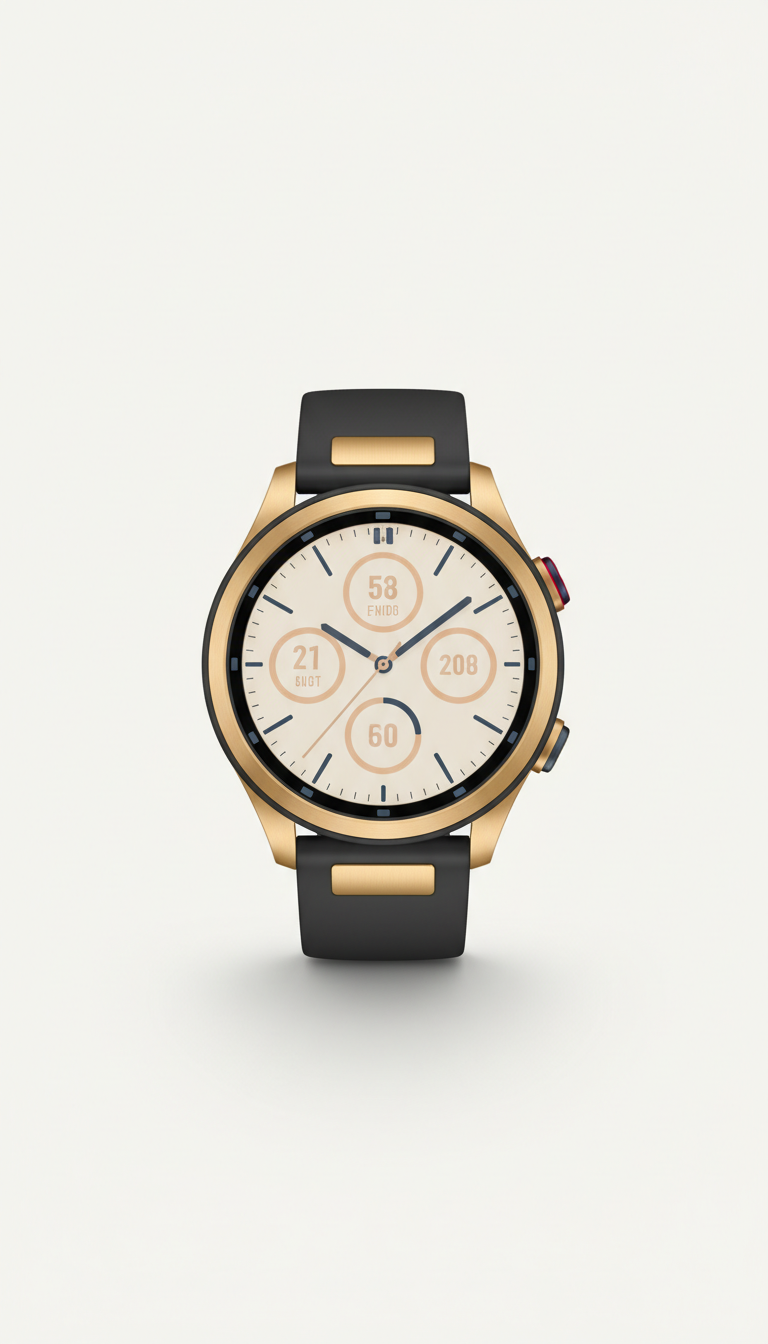 Fitness Smartwatch In Sapphire Glass