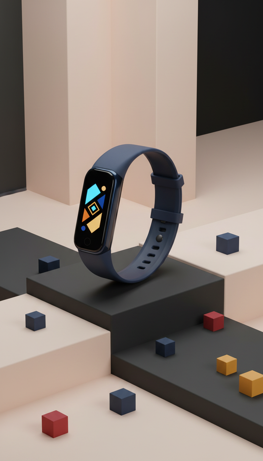 Sleek Fitness Tracker Band with Advanced Sensors