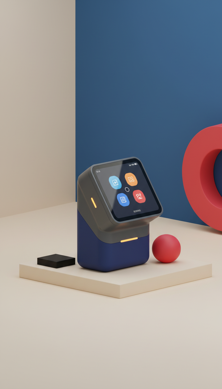 Smart Home Hub with Touchscreen Display