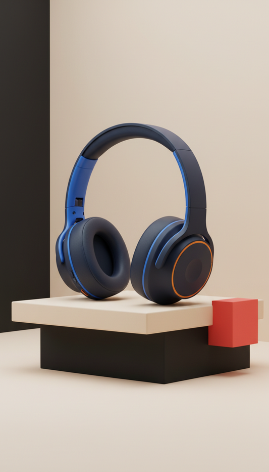 Wireless Noise-Cancelling Headphones with Touch Controls