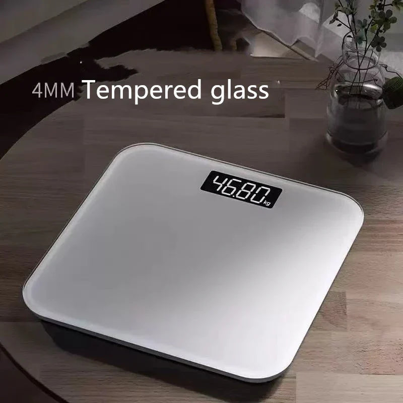 USB Charging Electronic Body Scale White