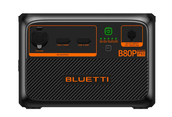 BLUETTI B80P Expansion Battery 806Wh LiFePO4 Portable Power Module