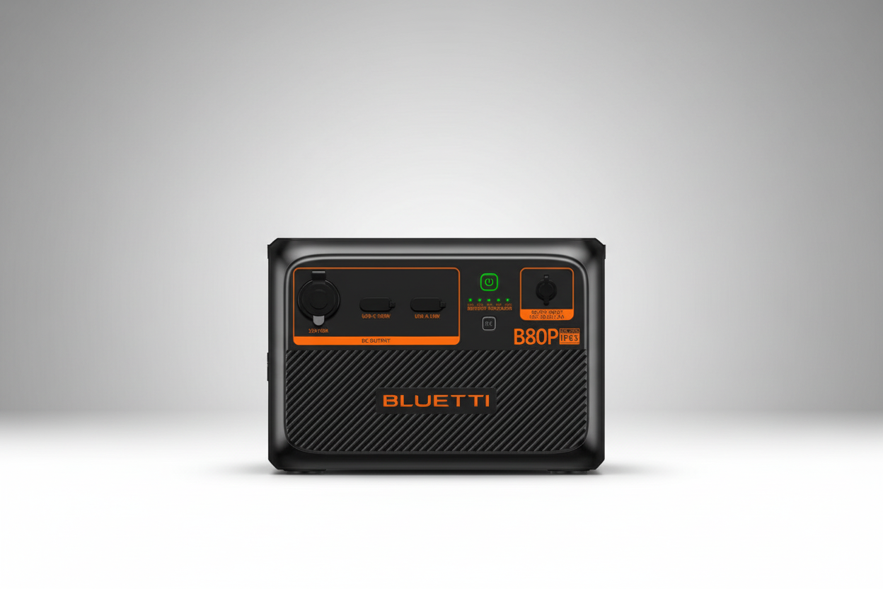 BLUETTI B80P Expansion Battery 806Wh LiFePO4 Portable Power Module